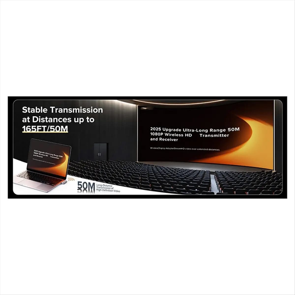 NUOVO proiettore per schermo wireless di tipo C Dispositivo per condivisione schermo per conferenze compatibile HDMI Magic Box Telefono cellulare collegato alla TV