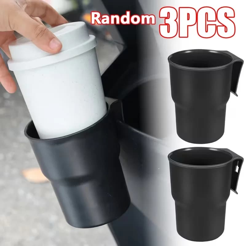 Portabicchieri per auto, portabicchieri resistente per auto, moto, scooter, portaoggetti da ufficio, portabicchieri, contenitore per rifiuti, portapenne