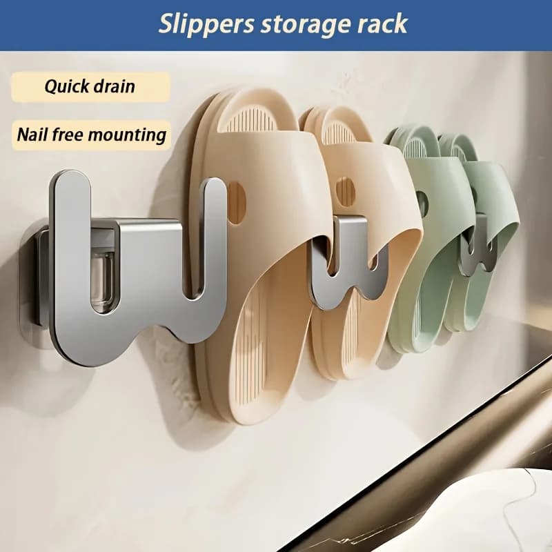 2pcs Carbon Steel Over Door Hook Double Prong Hanger for Hanging Clothes and Bags