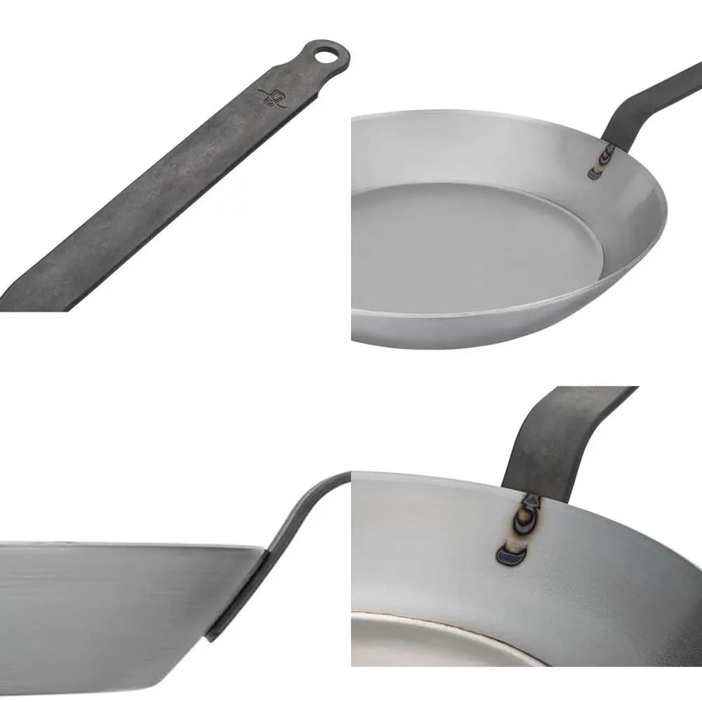 Black Carbon Plate 8.5 Bourgeat Pollici - Premium Plate for Cooking