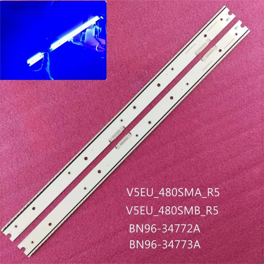 UE48JS9000T Striscia di retroilluminazione a LED UE48JS8500 UN48JS8500 UN48JS9000 V5EU_480SMA 480SMB_R5 BN96-34772A 34773A