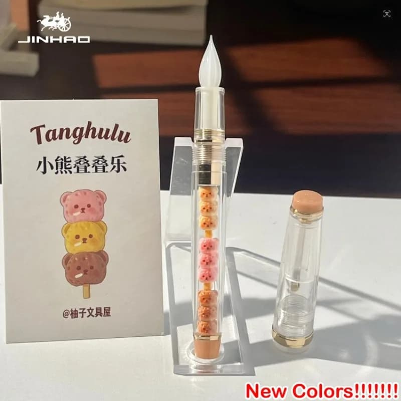 JINHAO 82 Handcrafted Glass Dip Pen 2026 Limited Edition Finely Grounded Smooth Writing Art Office School Supplies Stationery