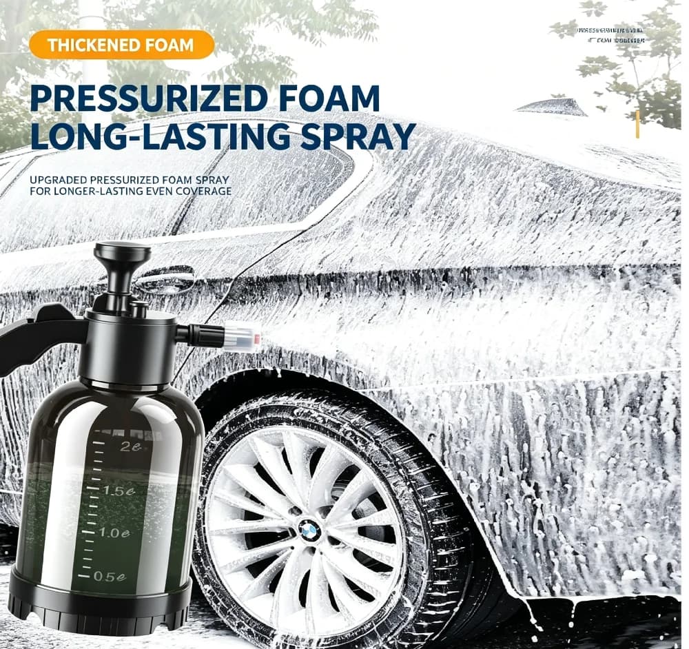 1 PC Pneumatic Snail Sprayer, for Washing Car, Garden Cleaning, Auto Window and Flooring, Home Cleaning Tools