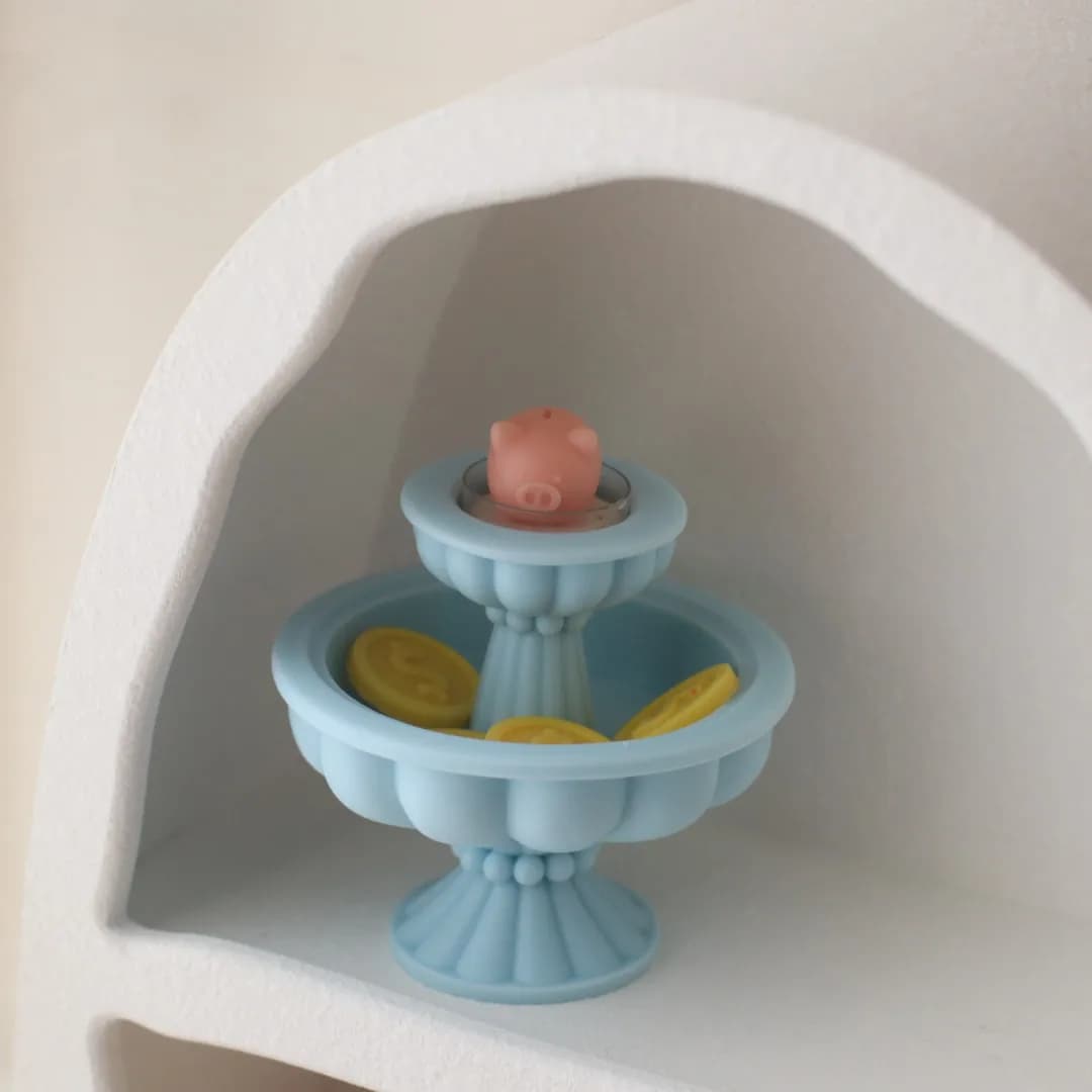 Fountain Molding Silicone Mold Aromatherapy Candle Mold Decoration Diy Handmade Plaster Silicone Mold