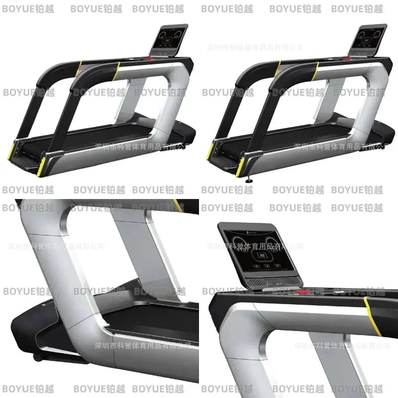 Commercial Treadmill Wide Belt Walking Machine Professional Gym Cardio Fitness Equipment Heavy Duty Running Trainer for Home