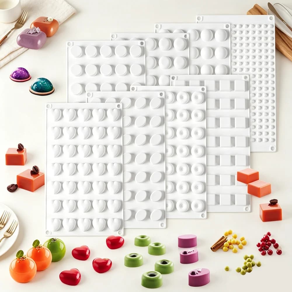 35-Cell Food Grade Silicone Chocolate Molds Candy Dessert Baking Tools Silicone Cake Mould Ice Cube Tray Kitchen Bakeware