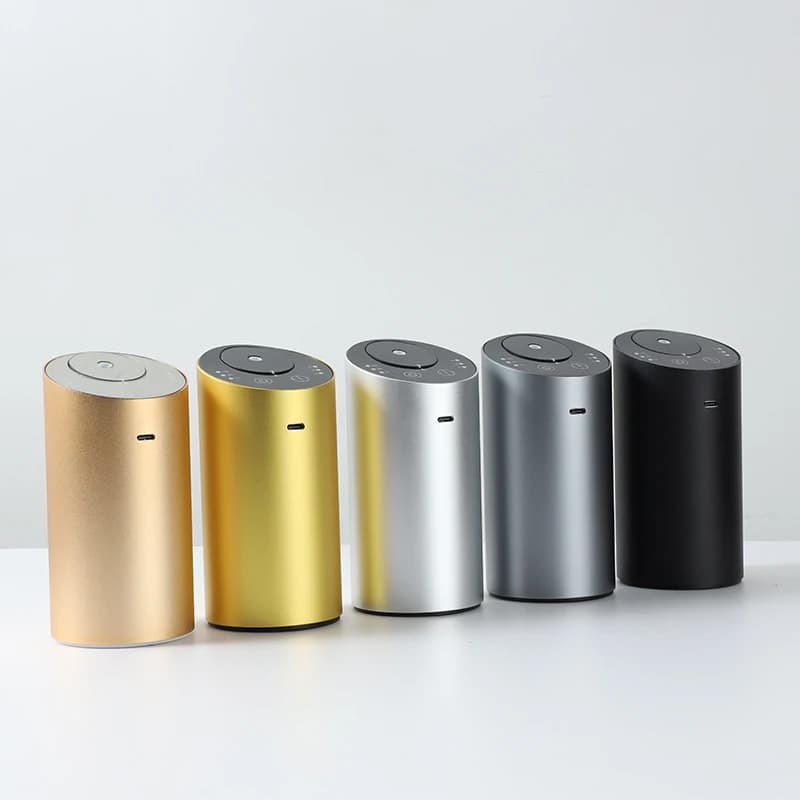 Diffusore di aromi elettrico, nebulizzatore per auto, diffusore di oli essenziali, vaporizzatore per profumare l'aria.