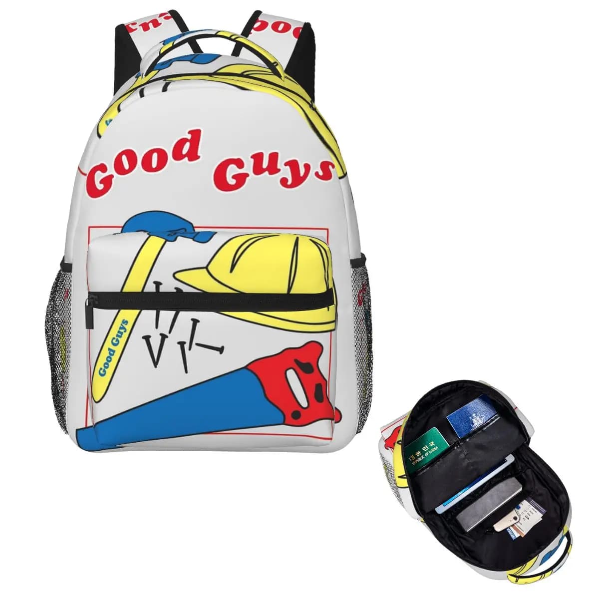 Good Guys Gioco per bambini Chucky - Killer Doll - Zaino da costruzione Vendita calda Zaino per bambini BookBag Borsa da scuola Borse a tracolla