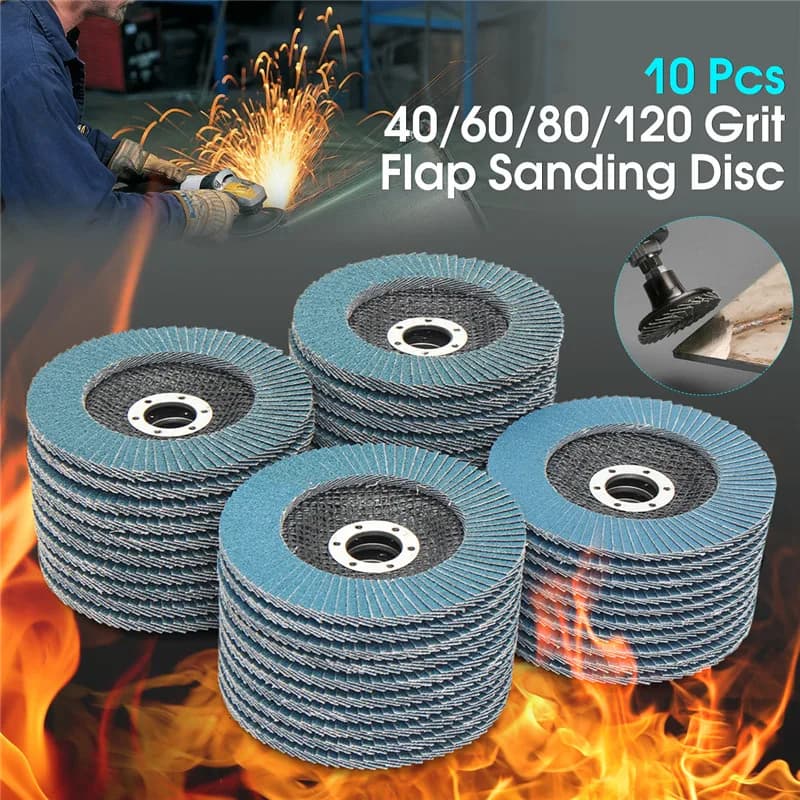 40/60/80120 Rolling discs 125mm Abrasive discs for angle grinder Mola Metal laminated discs for removal of abrasive tool