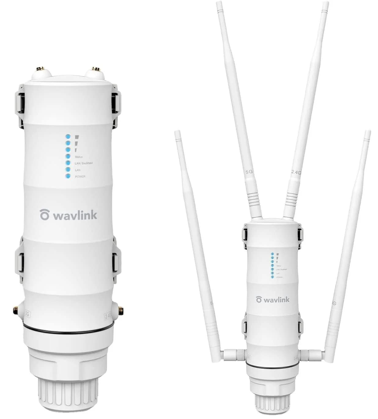 AC1200 2.4G/ 5G Ad Alta Potenza Esterna Impermeabile Ad Lungo Raggio Extender Dual Band Wireless AP Wifi Ripetitore di Segnale
