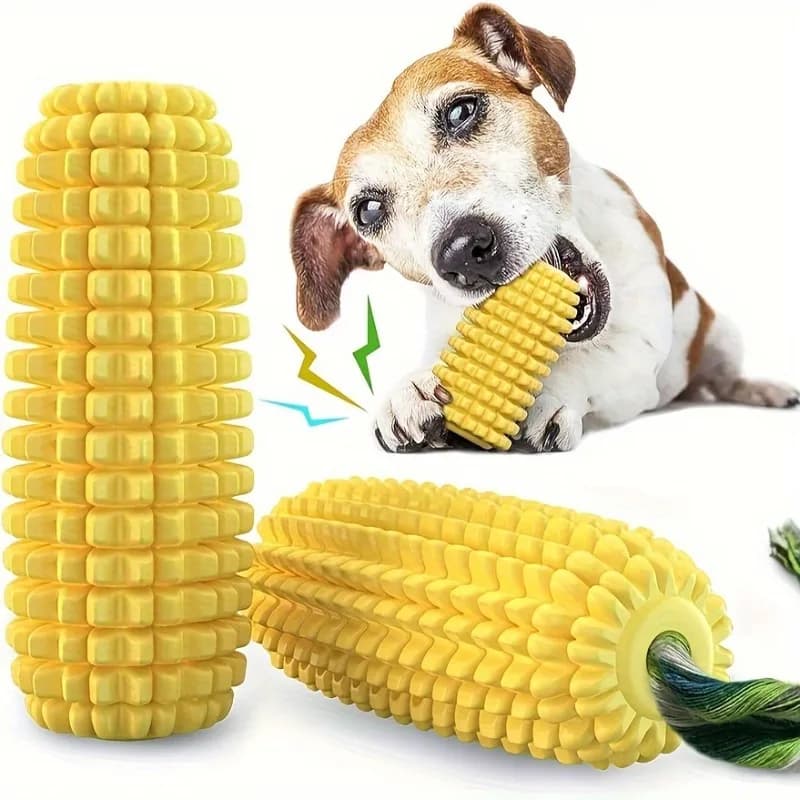 1 pezzo di giocattoli da masticare cigolanti per cani che masticano aggressivamente - Giocattoli per la dentizione di cuccioli di lunga durata, interattivi e divertenti per cani di taglia piccola e grande