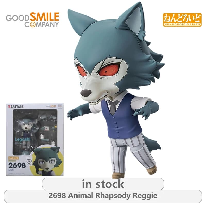 GSC Originale Nendoron Serie Animale Rhapsody 2698 Reggie Anime Action Figure Giocattoli Modello Mobile Ornamenti Regali Per Ragazzi