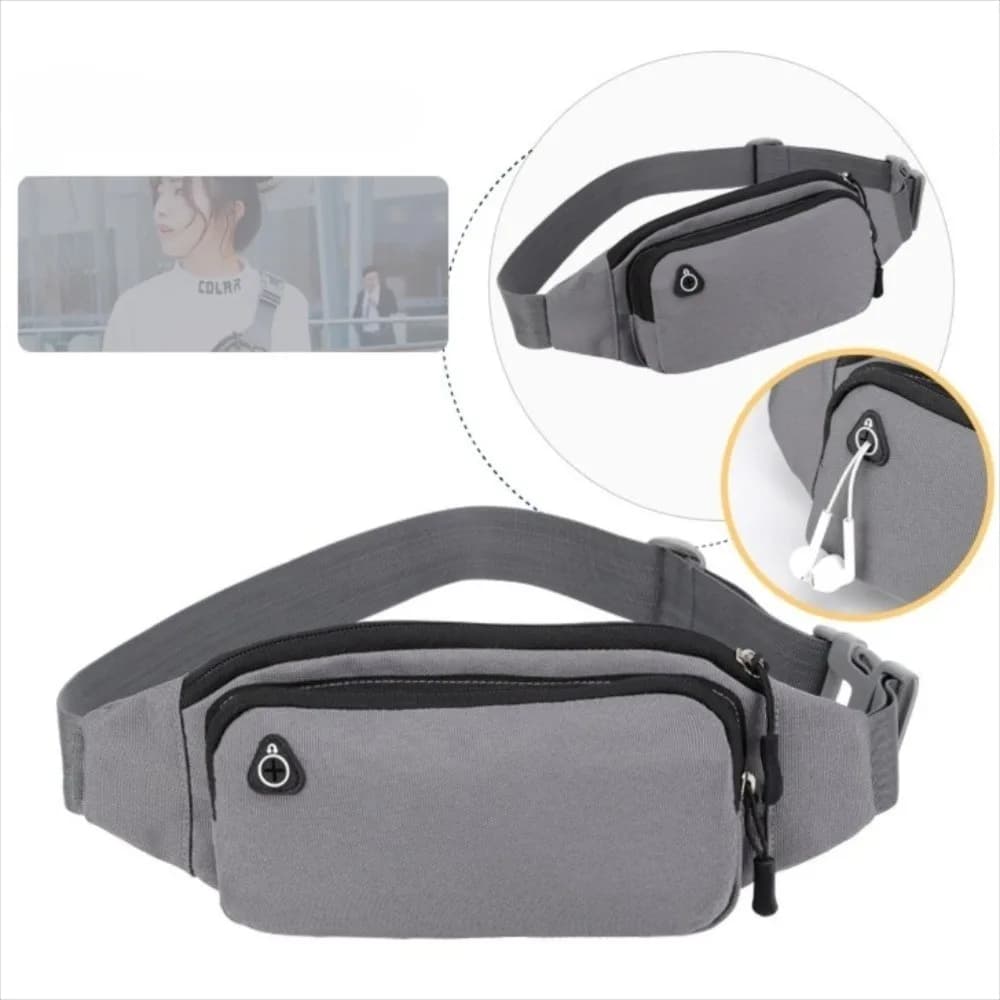 Lightweight Running Waist with Adjustable Belt, Waterproof, for Marathon, Multifunction, Sports Phone Door