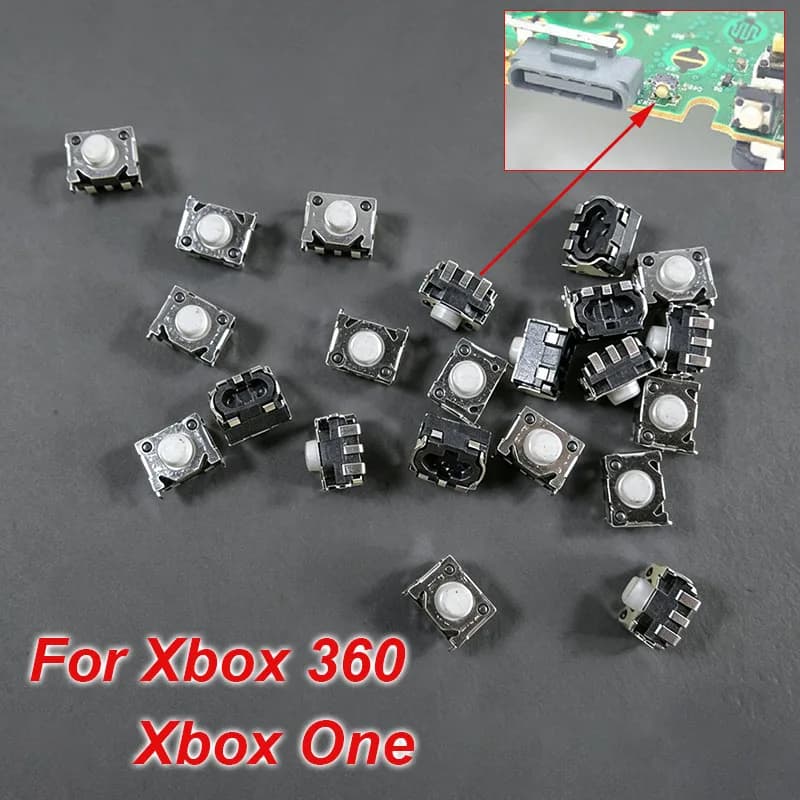 10/20 PZ Nuovo Pulsante di Connessione per Controller Wireless Xbox 360, Pulsante di Sincronizzazione Bluetooth per Xbox One S