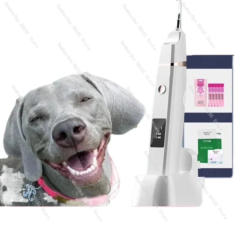 High-frequency Ultrasonic Dental Cleaner for Pets Electric Toothbrush Detergent for Dogs Dog Accessories Cleaning products