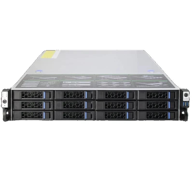 2U Rack‑mount Server Chassis 12‑bay Hard‑disk Bays For NAS Enterprise Storage Industrial Computer Case