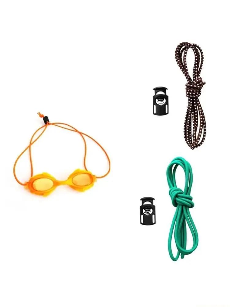 31BF Elastic Swimwear String Comfortable and stable underwater mask Adjustable strap for various swimmers