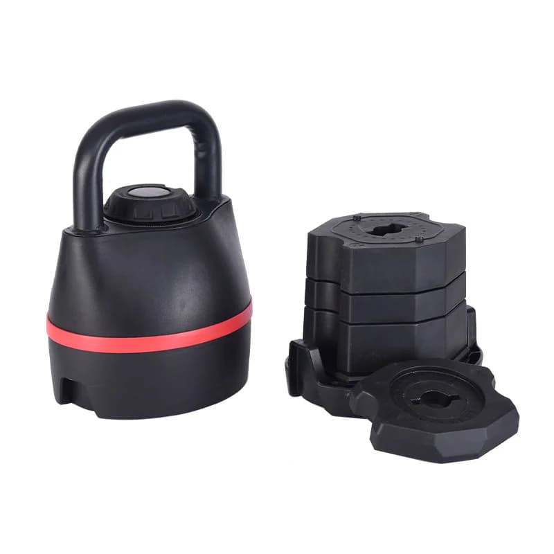 New Kettlebell for Fitness, Gym Training Equipment Glutei, Kettlebell Adjustable Leather for Home and Gym