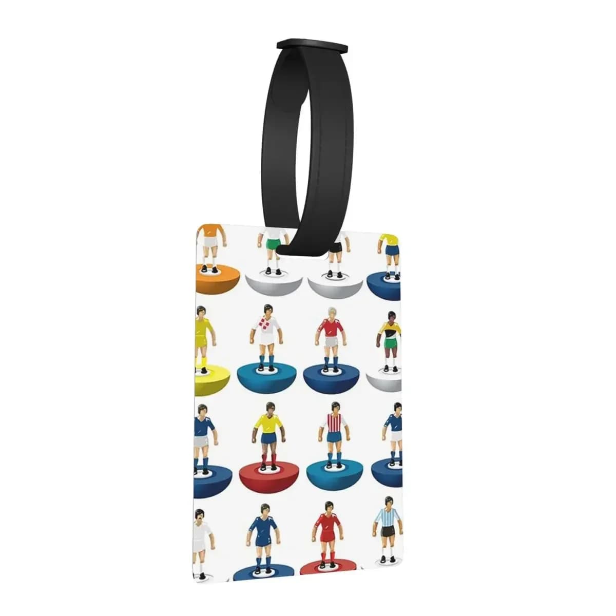 World Subbuteo Giocatori Etichette per bagagli Accessori per valigie Moda da viaggio Etichetta per imbarco per bagagli Porta etichette ID Nome Indirizzo