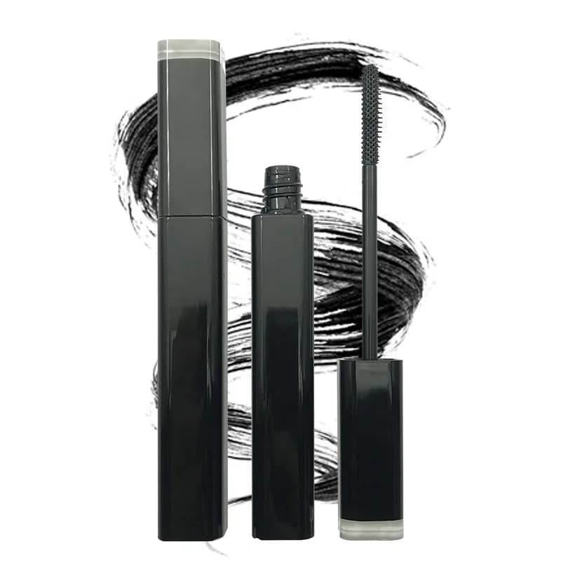 10/30/50/100pcs Empty 15ml Black Plastic Eyelash Growth Bottle Liquid Bottle Mascara Mascara Eyelash Fin Container Makeup Tools