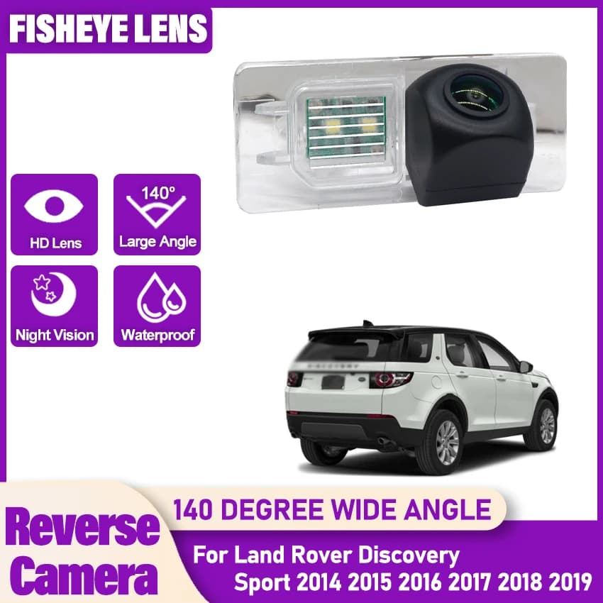 Telecamera posteriore per Land Rover Discovery Sport 2014 ~ 2017 2018 2019 HD CCD Visione notturna Telecamera per retromarcia Telecamera per parcheggio di backup