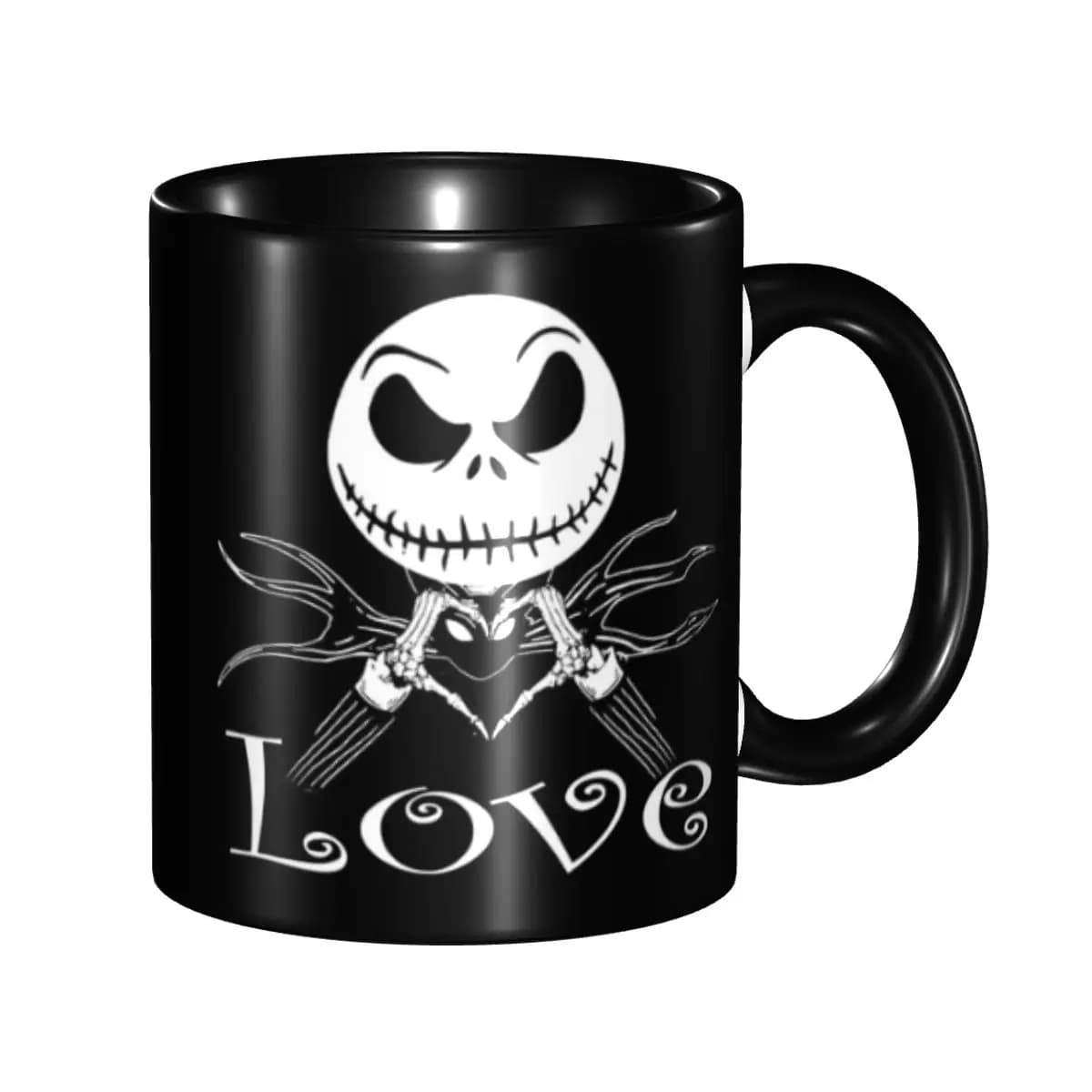 The Nightmare Before Christmas Custom, Jack Skellington Ceramic Mug, Creative Gift