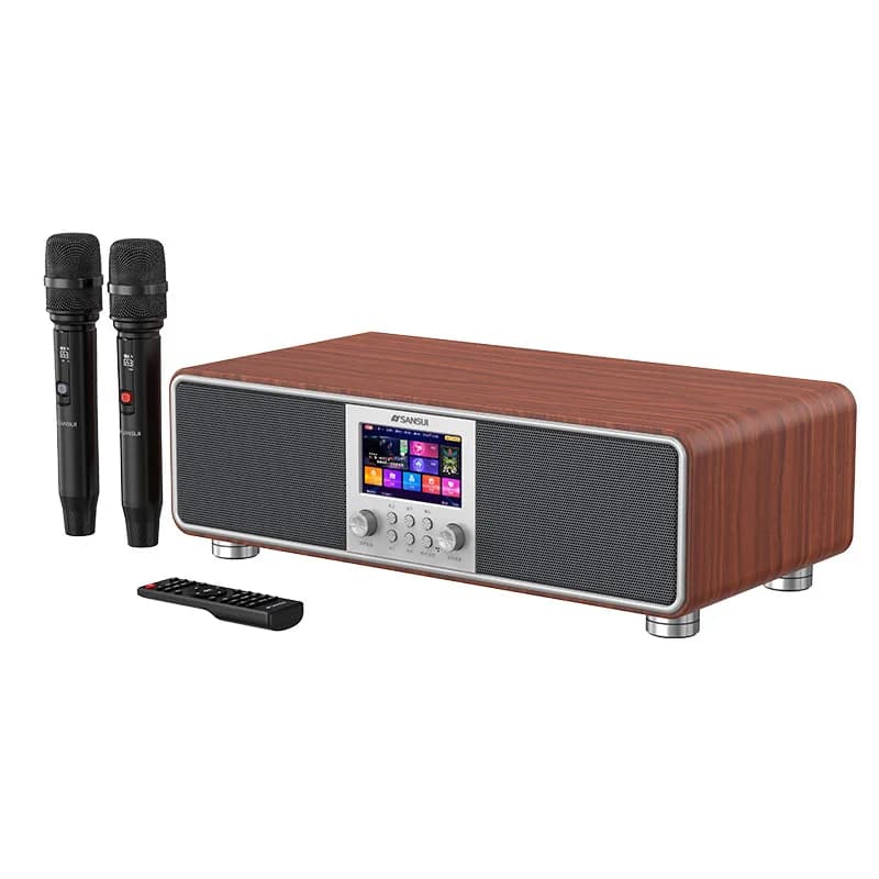 Home KTV Sound Set, Small Bluetooth Karaoke All-in-One Machine, Karaoke Home Theater Speaker
