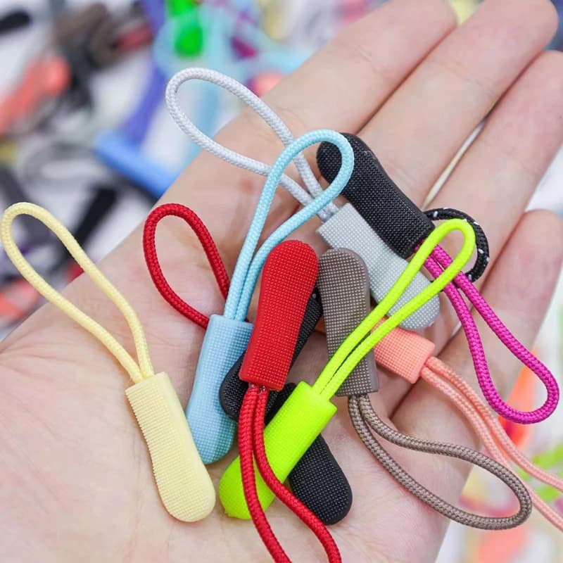 10/20 Pezzi Tirazip, Clip di Ricambio per Cordoncino, Riparatore per Fibbie Rotte, Linguetta per Cerniera, per Borse da Viaggio, Valigie, Tende