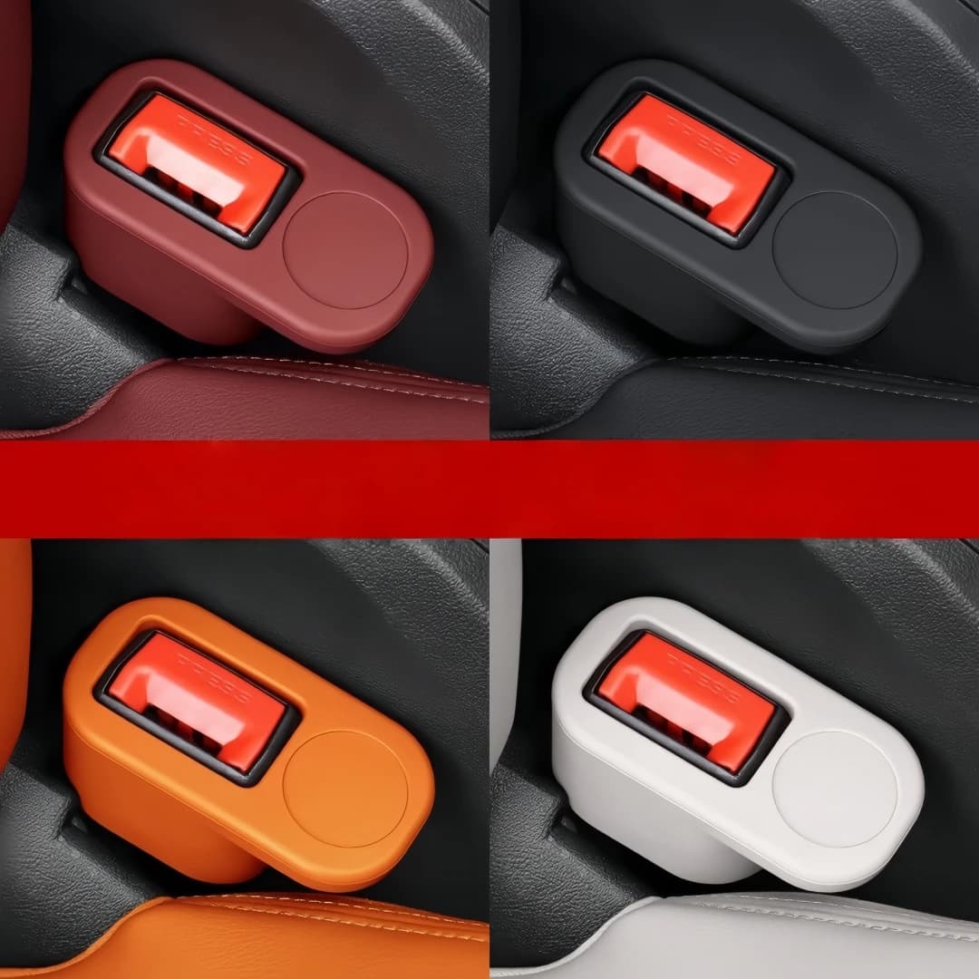 General-purpose sport seat belt fastener, seat belt socket protective cover plug-in fixator