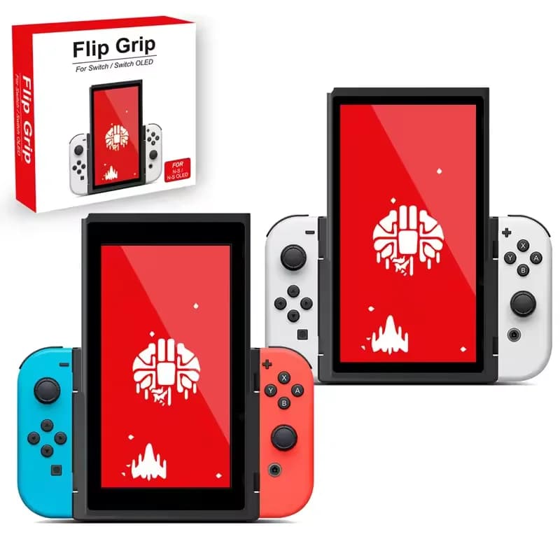 Ritratto Staffa verticale Grip Flip per NS Switch/OLED Controller per console di gioco portatile Gamepad per accessori NS Switch