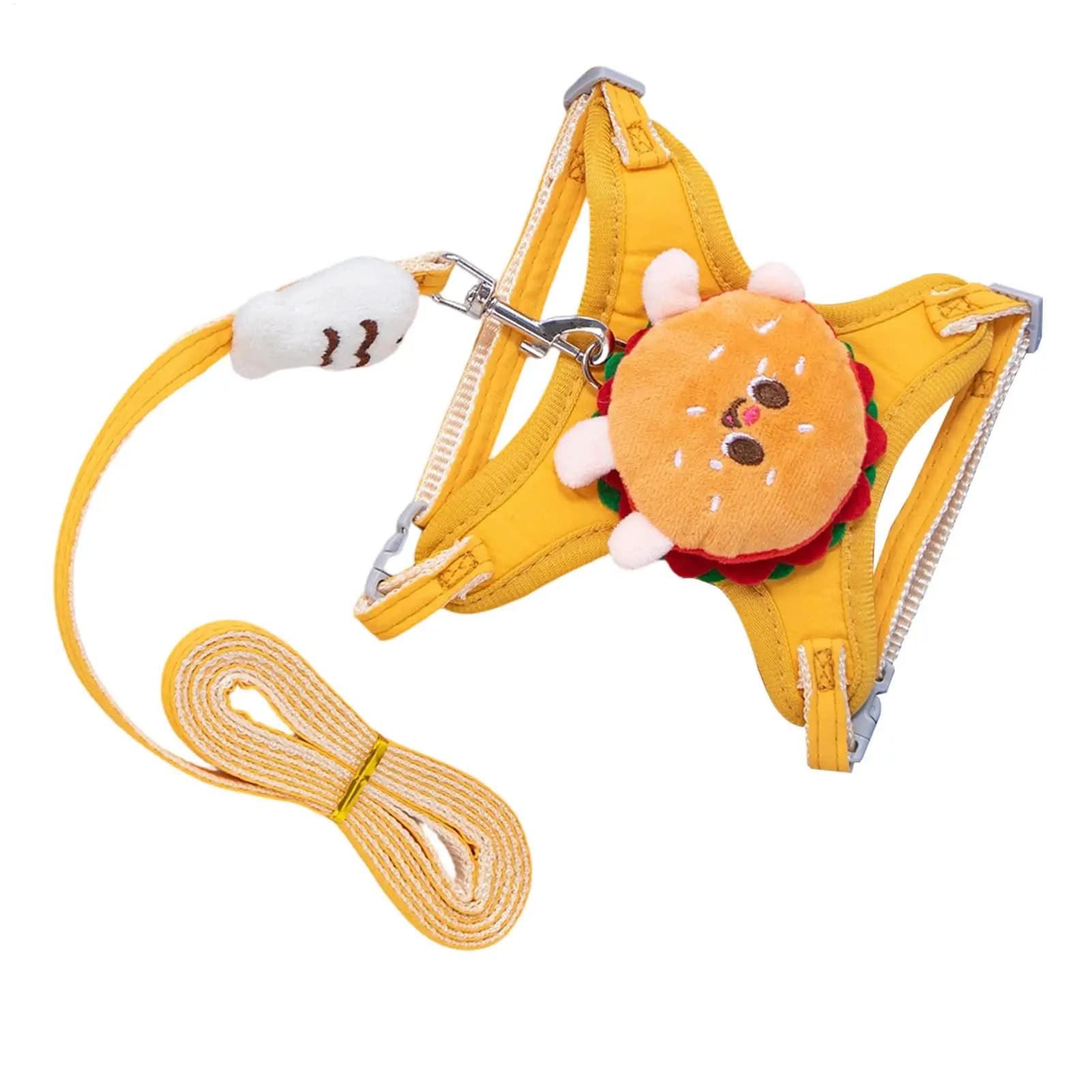 Small Cat Harness Pet Escape Proof Outside Walking Strap Vest Adjustable Small Dog Harness For Training Daily Commuting Travel