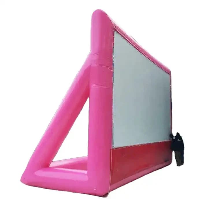 Schermo di proiezione posteriore gonfiabile per esterni, schermo gonfiabile per cinema, schermo gonfiabile per film/proiettore