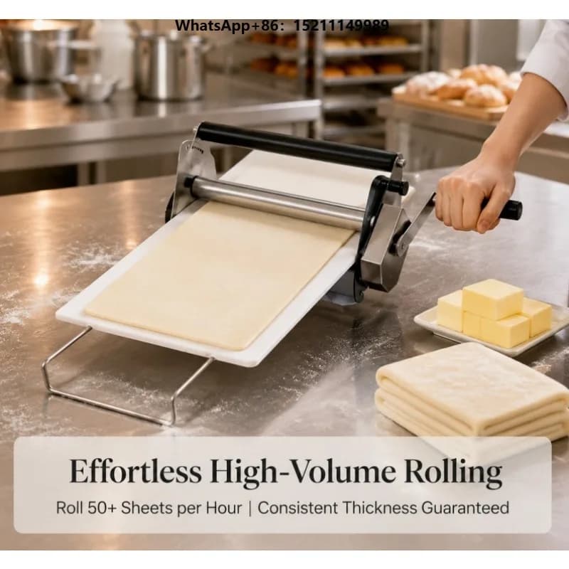 Manual Dough Roller Machine