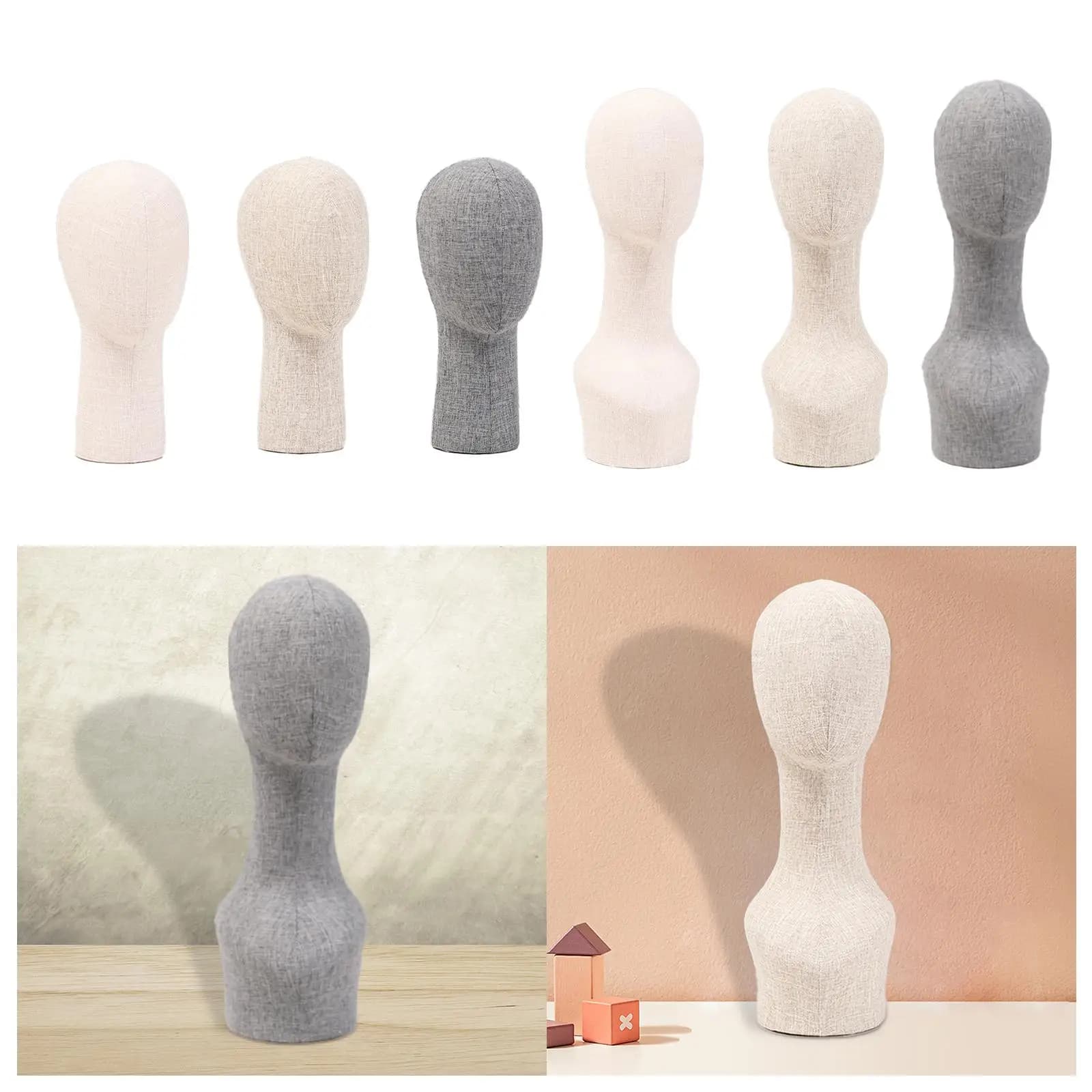 Testa di manichino Testa di manichino professionale Porta cappello multifunzionale Testa di parrucca Espositore per cappelli Negozio di cuffie per gioielli