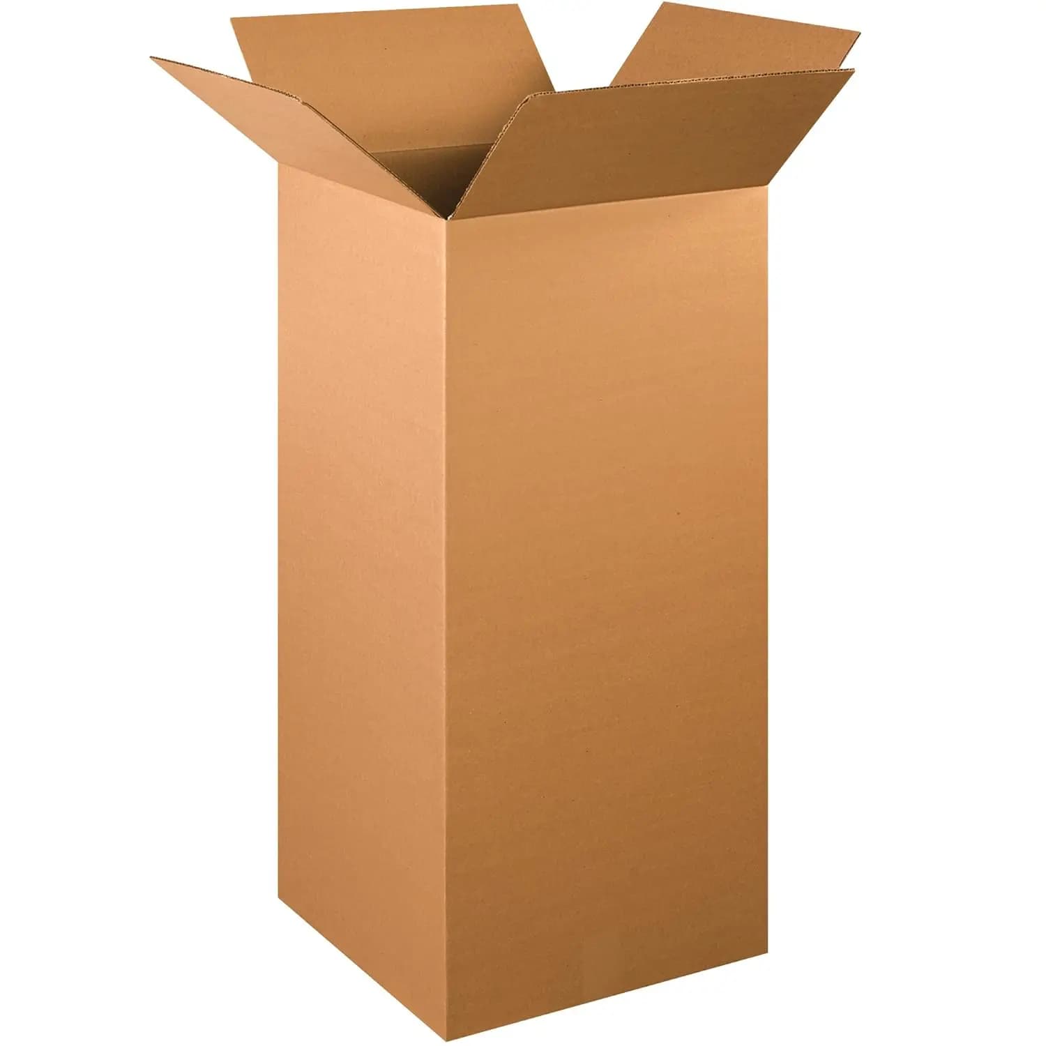 Boxes of Corrugated Card High, 16x16x36 Inches, Pack of 10 for Shipping and Storage