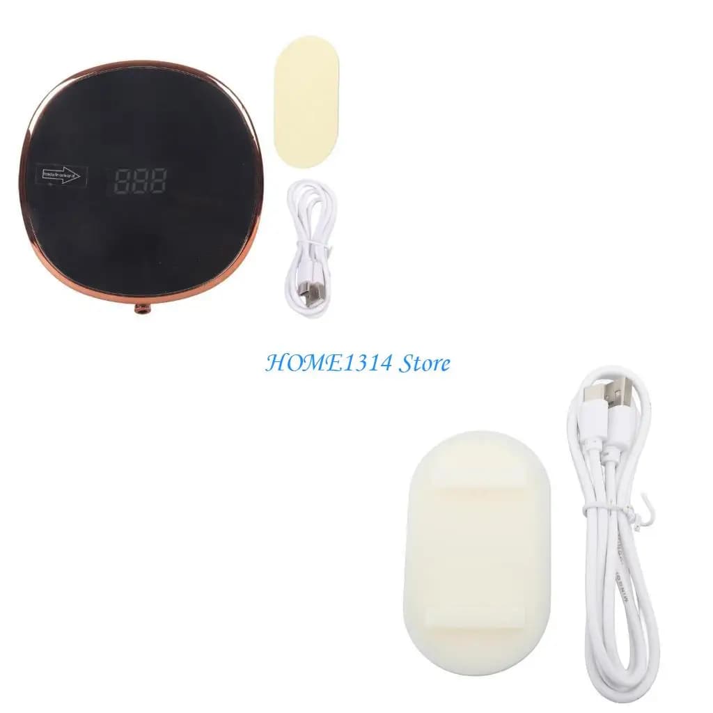 M6CE Dispenser automatico sapone salvaspazio a parete con ricarica USB Hygienic Touch senza design per l'uso in case moderne