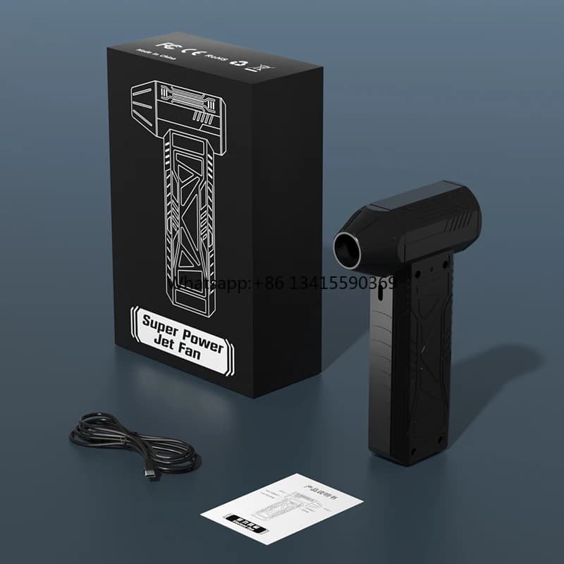 OEM 130000 Rpm portatile portatile spolverino elettrico piccolo ventilatore Mini Jet Turbo Fan Super Jet Blower per la pulizia dell'auto
