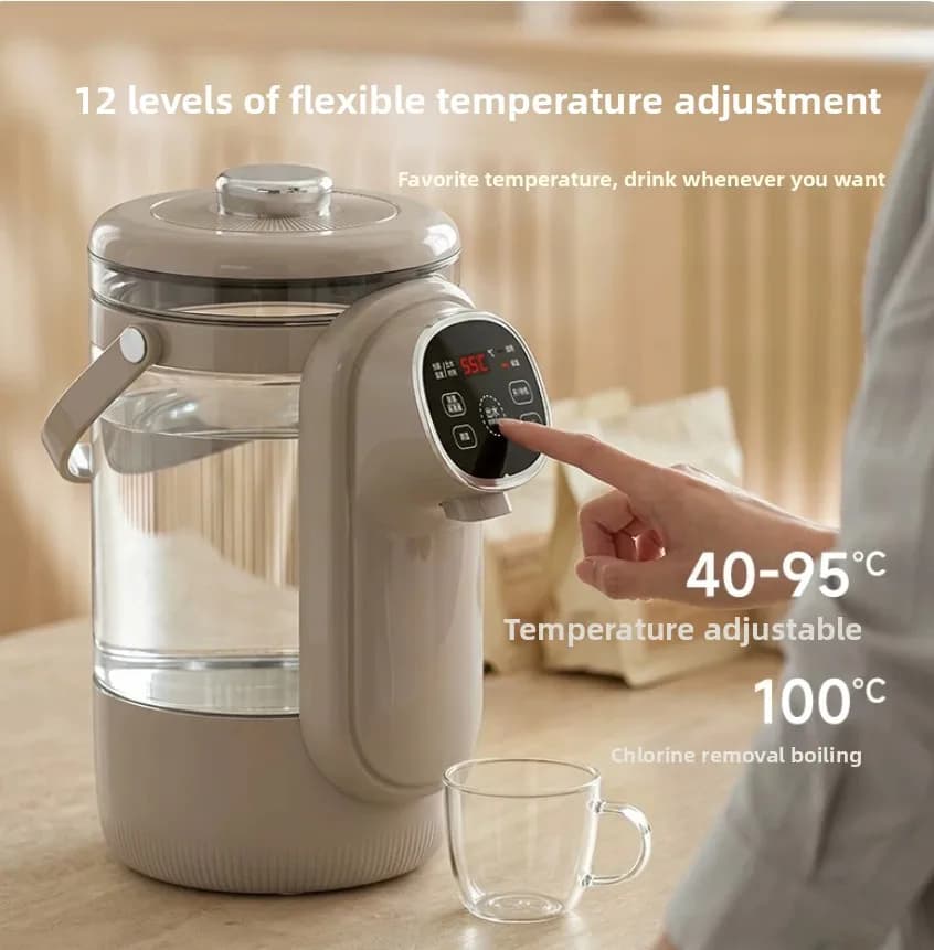 Intelligent Constant Temperature Electric Kettle 3.5L 316 Stainless One-Button Chlorine Removal Multifunction Keep Warm