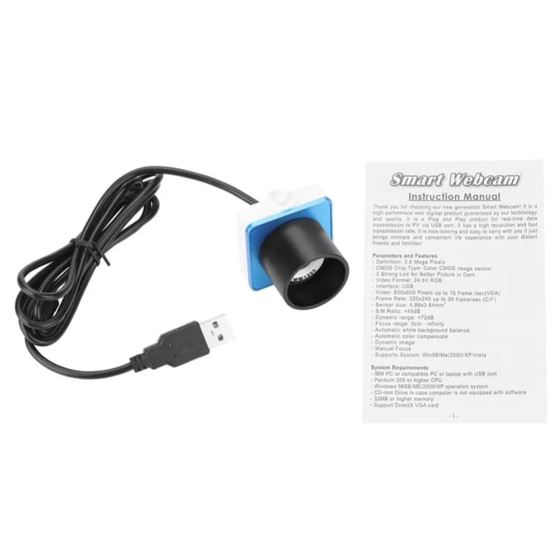 Datyson 1.25" Telescopio Digitale Oculare Elettronico Fotocamera Per Astrofotografia Porta USB