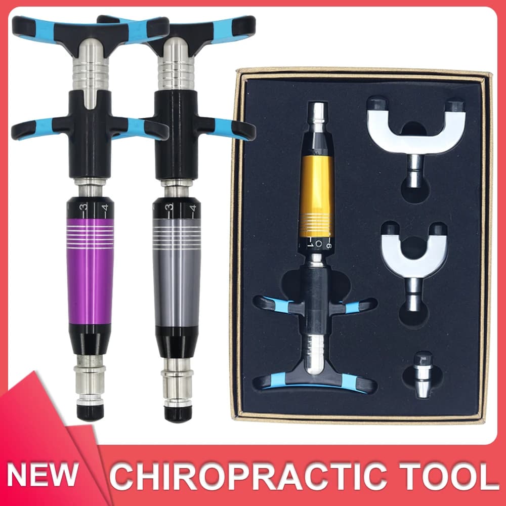 300N Manual Chiropractic Massage Gun Spine Lumbar Adjusting Corrector Tools Portable Body And Back Massager Health Care Hot Sale