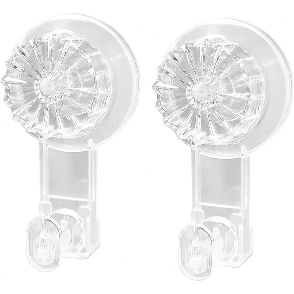 Confezione di Ganci a Ventosa per Ghirlande, Ganci a Ventosa Rimovibili Impermeabili Resistenti da 22 LB per Bagno e Cucina, Supporto per Ghirlande