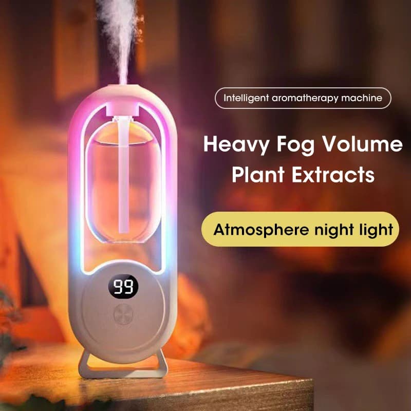 Smart Essential Oil Diffuser 5-Speed Adjustable Speed Household Fragrance Machine Kitchen & Bathroom Deodorizer Atomizer