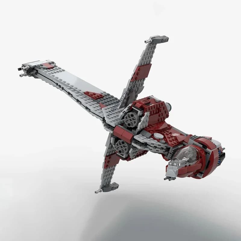 Set di Costruzioni B-Wing Mark II Starfighter da 524 Pezzi, Versione Alternativa al 75362 T-6 Shuttle, Giocattoli per Bambini, Regali di Compleanno