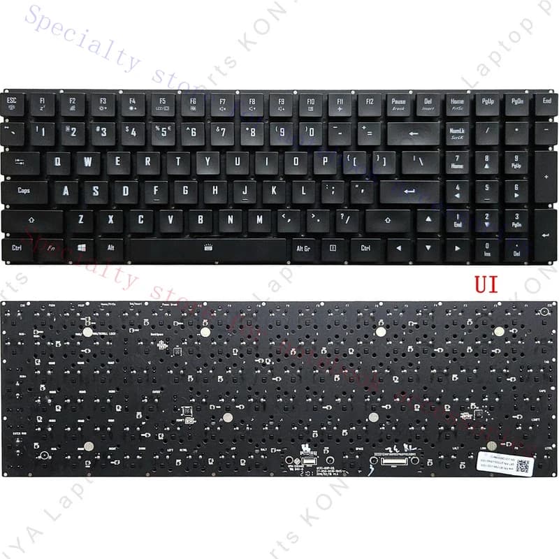 Tastiera meccanica retroilluminata nuova di zecca, compatibile con i laptop Gigabyte Aorus 15G XB, 15P, 17G, Aero 17
