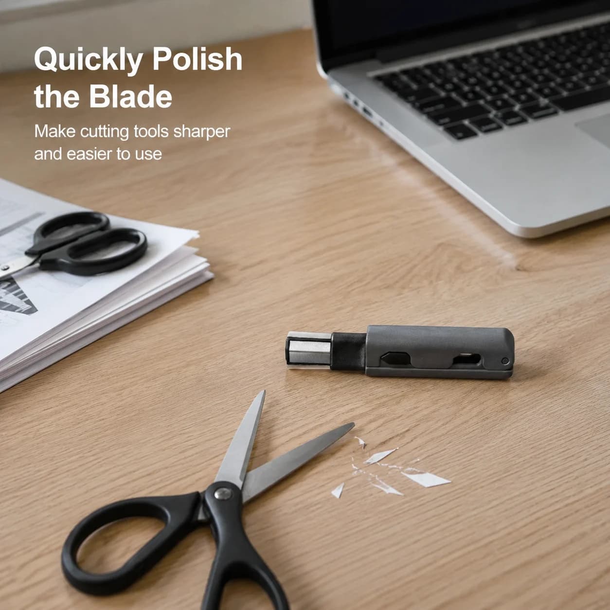 Portable Knife Sharpener Garden Scissors Knife Cutter Multi-functional Grinding Knife Sharpener Garden Outdoor Shapening Tool