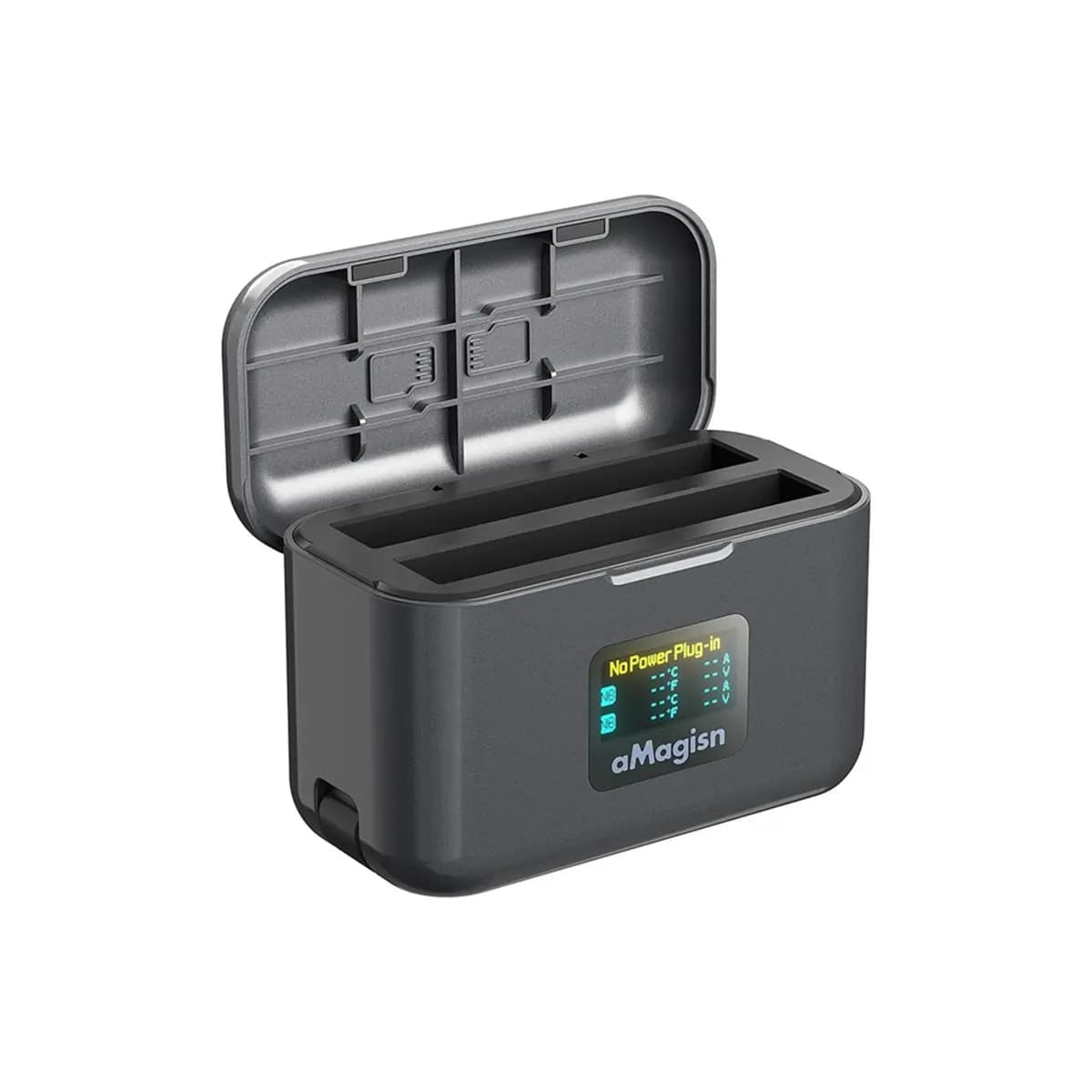 【Wholesale】 Portable Fast Charger Box for X5, 36W Dual-Port Charging Box for X5 Action Camera Accessories