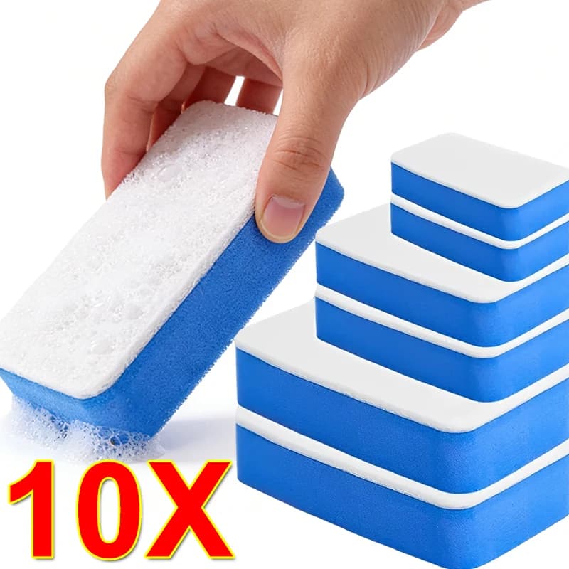 5/10PCS Car Felt Cloth Sponges Wipe Glass Oil Film Removal Windshield Rearview Mirrors Stain Washbasin Stoves Cleaning Tool