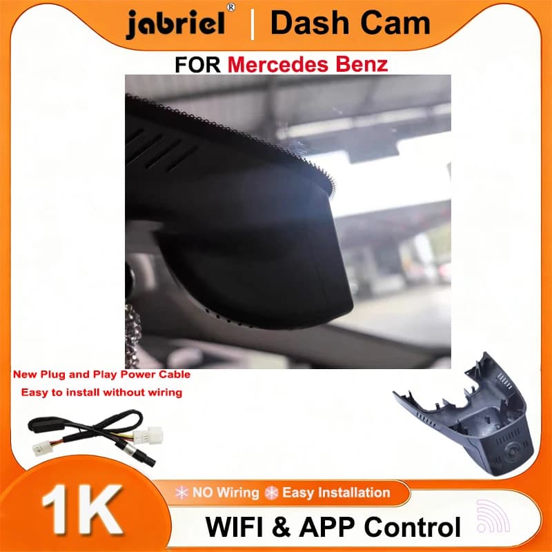 Dash Cam 1K 1080P WiFi Plug and Play per Auto Mercedes Benz CLA GLA 180 200 200d 220 220d 250 250d X156 A180 A180d A200 A200d