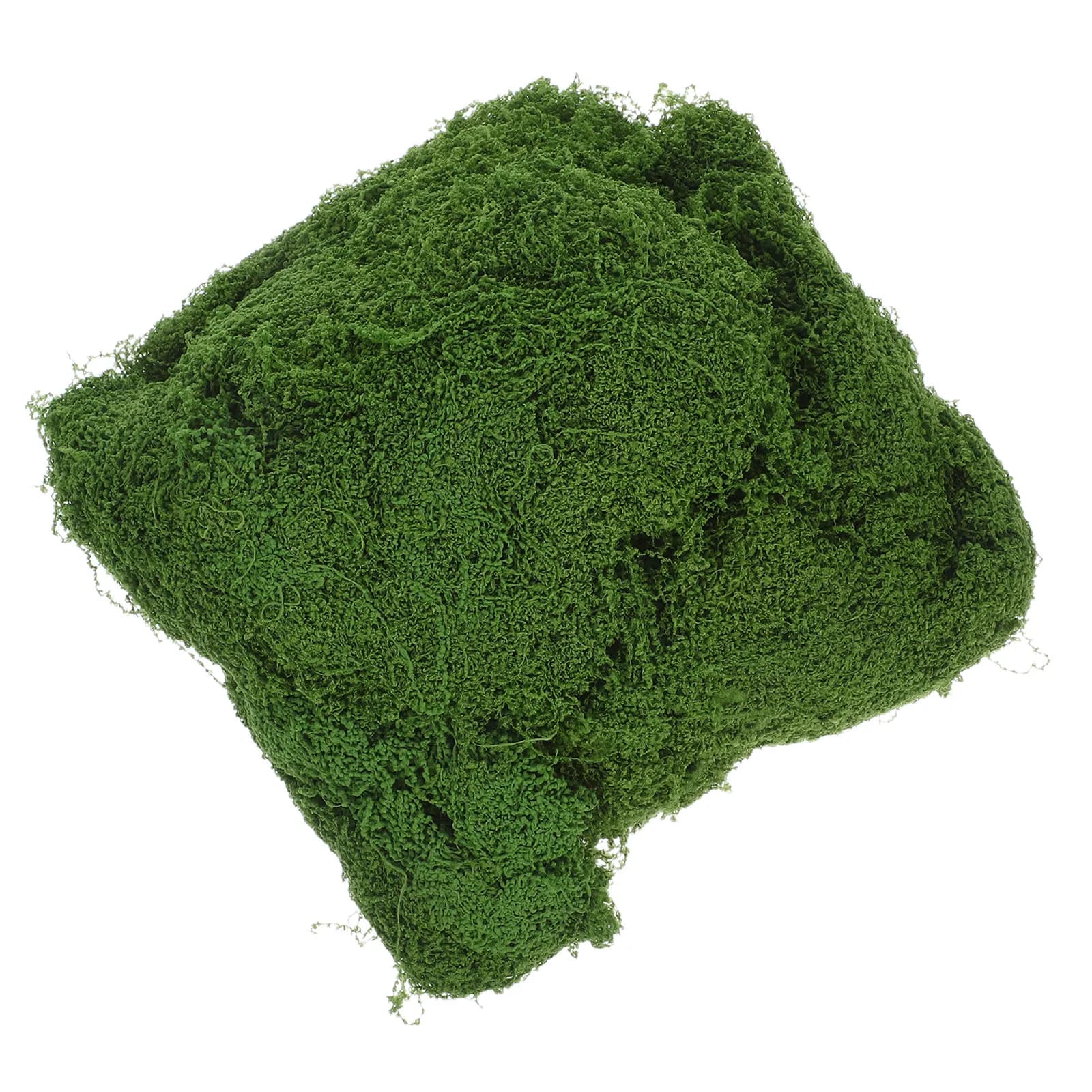 Artificial Moss Faux Green Decorative Moss Grass for Potted Plants DIY Crafts Glass Terrariums Aquarium Models