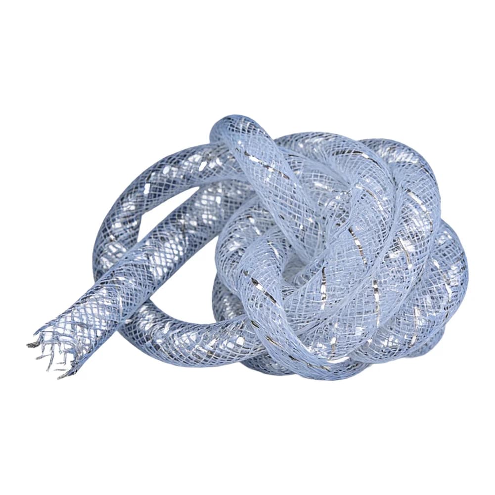 Rete in Mylar per la creazione di mosche artificiali, 4mm, set di materiali per la pesca, struttura in rete metallica glitterata per scatole da pesca